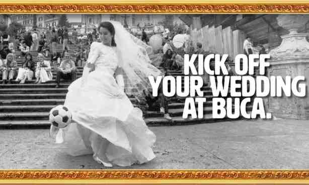 Buca di Beppo Group Dining wedding