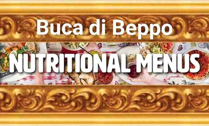 Buca di Beppo Nutritional Menus